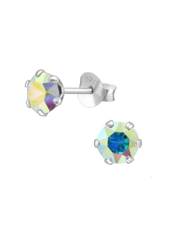 Bungsa Ohrstecker in Silber