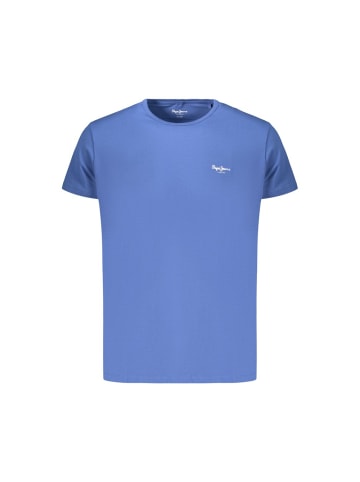 Pepe Jeans Blau Herren T-Shirt aus Baumwolle