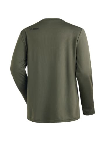 Maier Sports Langarmshirt MS FAV Long Tee W in Grün2050