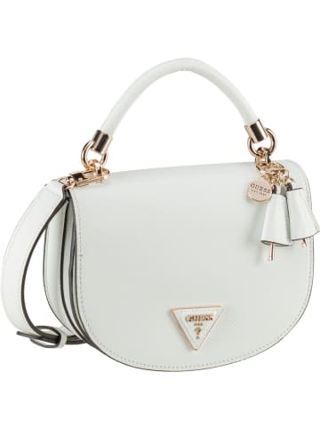 Guess Saddle Bag Gizele Mini Saddle Crossbody in White