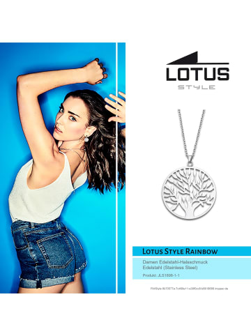 LOTUS style Halskette Edelstahl (Stainless Steel) ca. 75cm