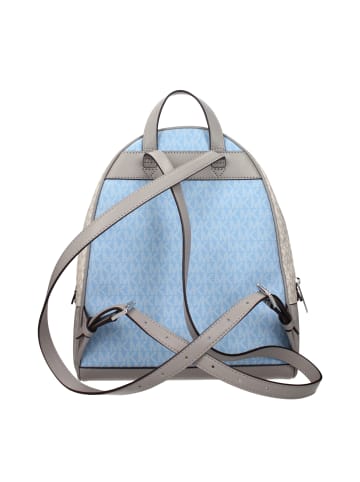 Michael Kors Blau Beige Stoff Rucksack