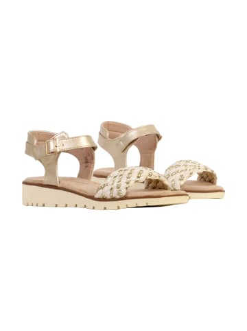 Divine Factory Sandalen mit Riemen Beige