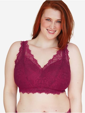 SugarShape Bralette Sophia in bordeaux