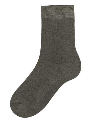 LASCANA Basicsocken in braun, olive, ruby, beere, jeans, petrol