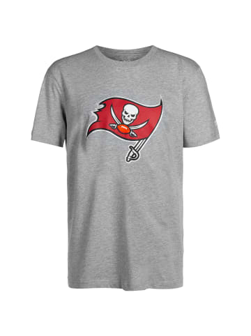 FANATICS T-Shirt NFL Crew Tampa Bay Buccaneers in grau / rot