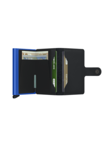 Secrid Miniwallet Black & Blue in schwarz