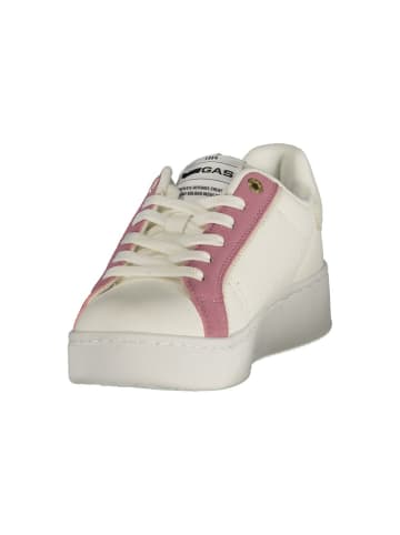 GAS Weiße Polyurethan-Sneaker