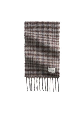 Marc O'Polo Schal in Dark Brown