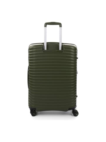 MODO by roncato Vega 4 Rollen Trolley 68 cm mit Dehnfalte military
