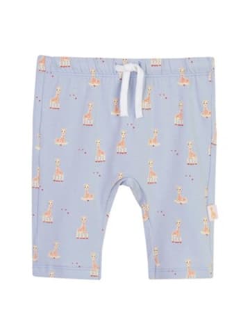 TOY Sophie die Giraffe Jogginghose Giraffen in Hellblau