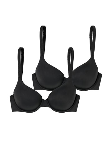 Schiesser Bügel-BH BH mit Schale - Unique Micro in Schwarz