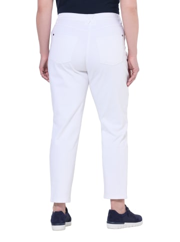 Ulla Popken Jeans in schneeweiß