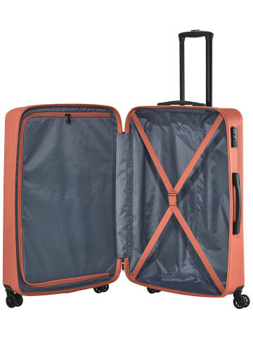 travelite Trolley Bali 4w Trolley L in Koralle
