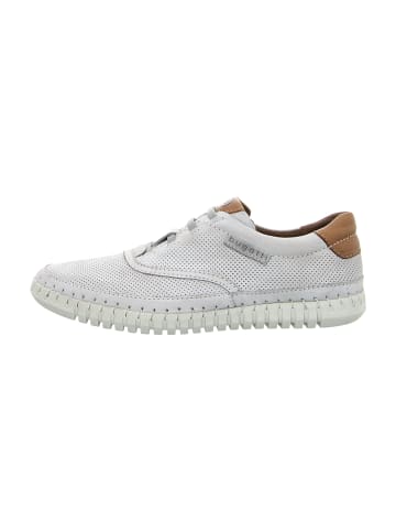 Bugatti Mokassins Schnürschuhe in Weiß