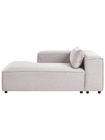 Beliani Sofaelement BRANDE in Braun - (W) 122 x (H) 70 x (L) 184 cm