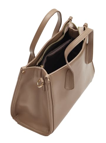 Usha Handtasche in Dunkelbeige