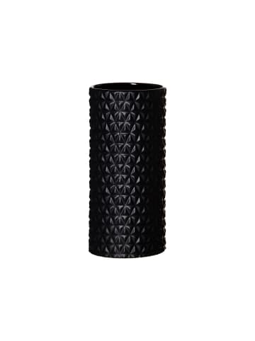 Ritzenhoff & Breker Vase Raute 25 cm in Schwarz