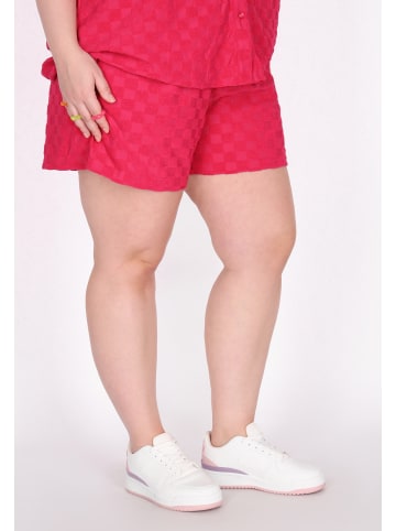 myMo Women Plus Size Shorts in Pink