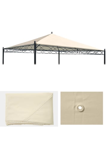 MCW Ersatzbezug für Dach Pergola Beja, Creme