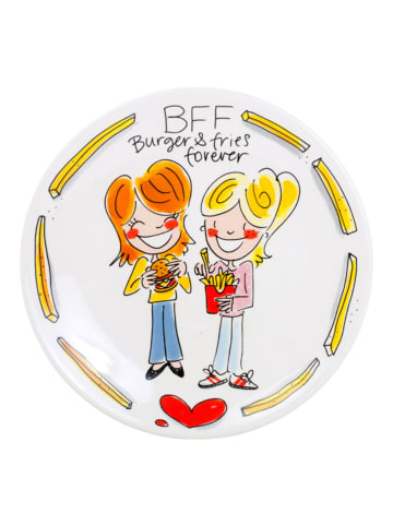 Frühstücksteller Beste Freundinnen in Bunt - 22cm