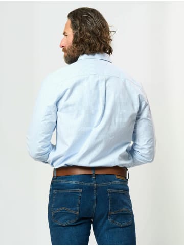 MCS Hemd MCRuben in Light Blue Stripe