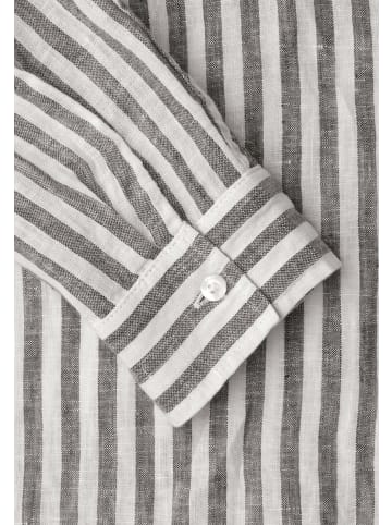 Street One Bluse in schoko weiß - 0001
