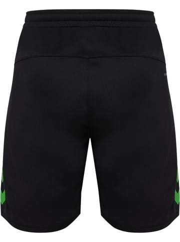 Hummel Verstellbare Taille Kurze Hose Hmllead Herren in BLACK/GREEN GECKO
