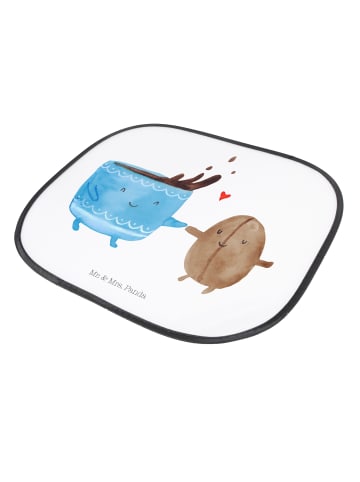 Mr. & Mrs. Panda sonnenschutz Kaffee Bohne ohne Spruch in Weiß