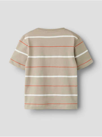 name it Kurzarm Rundhals T-Shirt Nmmfritz in aluminium