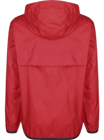 Tommy Hilfiger Tommy Hilfiger Herren Tommy Jeans Pckable Tech Chicago Popover Windbreaker in deep crimson