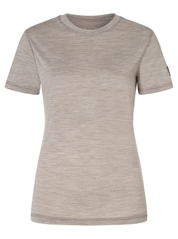 super.natural Merino T-Shirt SIERRA140 TEE in Beige
