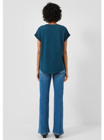 QS T-Shirt  in  58D2_tiefblau