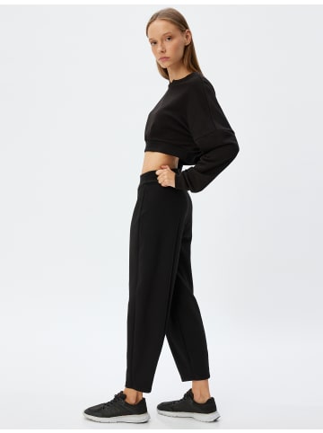 KOTON Sweathose in Schwarz