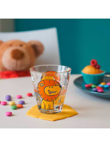 LEONARDO 6er Set Kinderbecher Bambini in Löwe 215 ml
