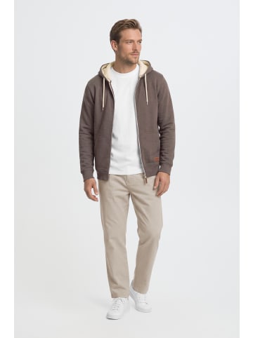 BLEND Kapuzensweatjacke BHHulker in Braun