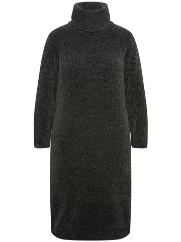 Ulla Popken Midikleid in graphitgrau