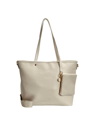Seidenfelt Selje - Shopper 43 cm (black) in cream