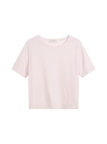 Marc O'Polo Kurzarm-Pullover loose in Pale Lilac