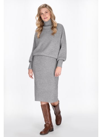 DreiMaster Vintage Women Skirt in grey melange