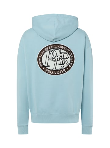 PEGADOR Sweatshirt Haarlem in hellblau