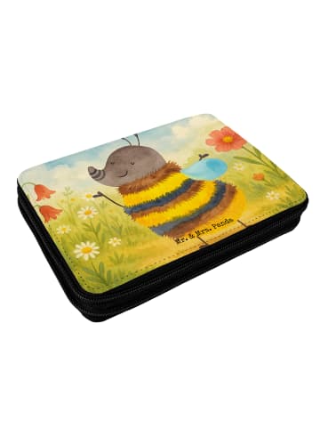 Mr. & Mrs. Panda Schulmäppchen Hummel flauschig Design ohne Spruch in Weiß