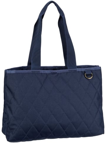 Reisenthel Handtasche classic shopper L in Rhombus Midnight Gold