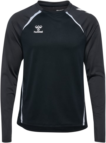 Hummel Sweatshirt Daumenlöcher Hmllead Erwachsene in BLACK/ASPHALT