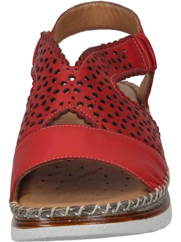 manitu Klassische Sandaletten in rot