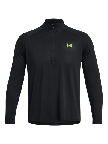 Under Armour Funktionsshirt Tech 2.0 in black-high vis yellow