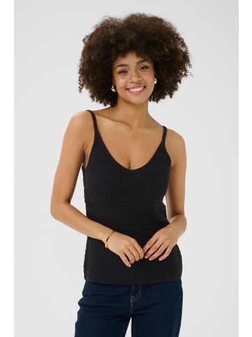 CULTURE Ärmellose Bluse CUalicie Fitted in Black