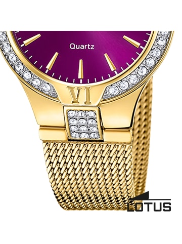 Lotus Chronograph-Armbanduhr Lotus Classic gold mittel (ca. 32,5mm)