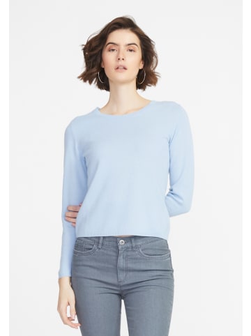 PETER HAHN Pullover cashmere in HELLBLAU