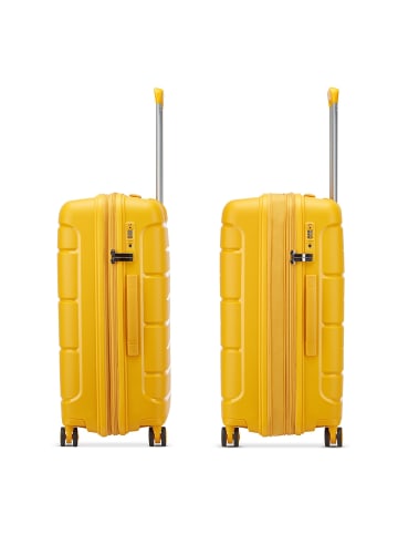 MODO by roncato Starlight 3.0 4 Rollen Trolley 66 cm mit Dehnfalte in honey